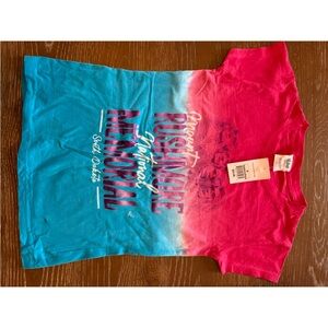 NWT Mount Rushmore Kids Gradient T-Shirt - Pink and Blue